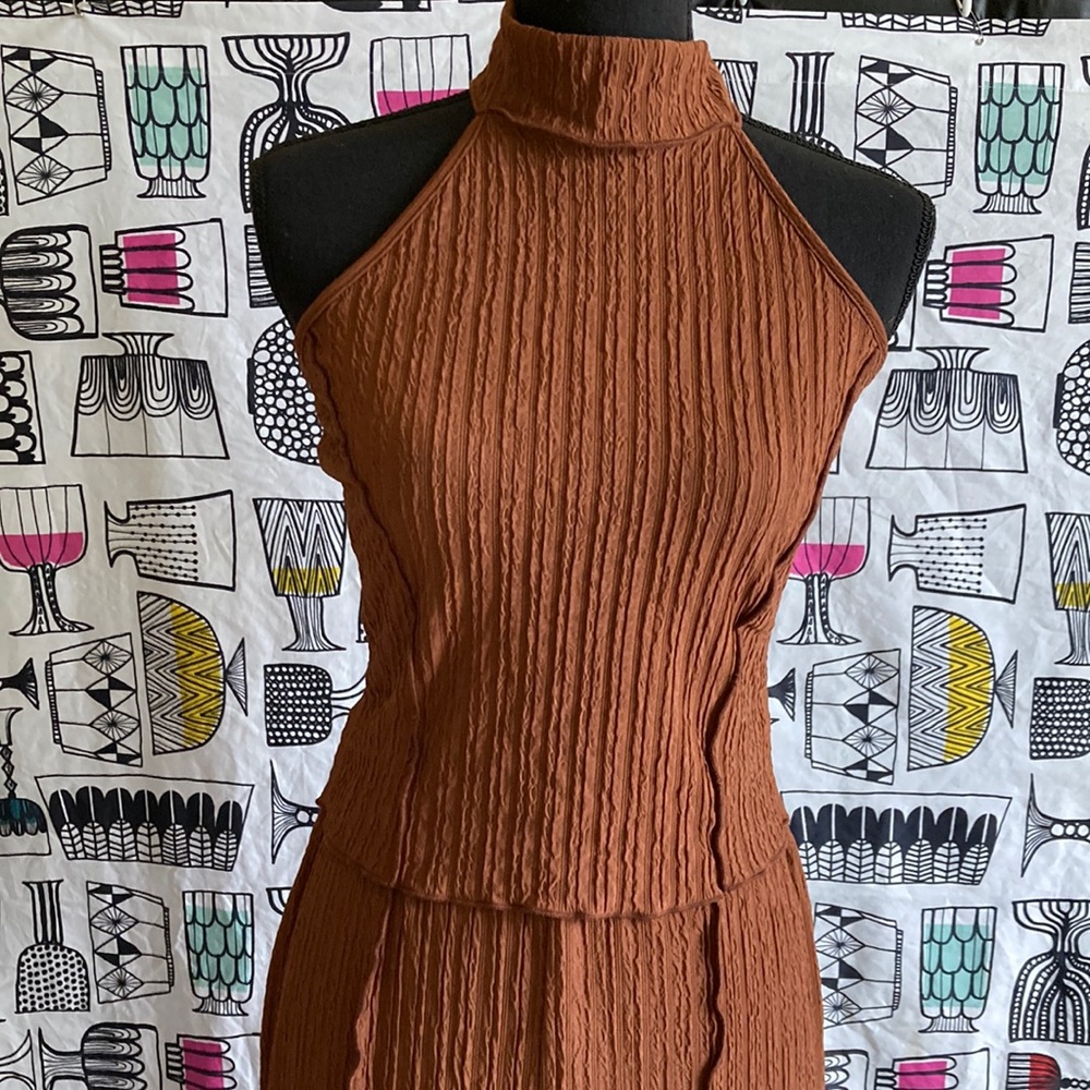 Fashion Nova Never Alone Textured Pantsuit - NWT Size L